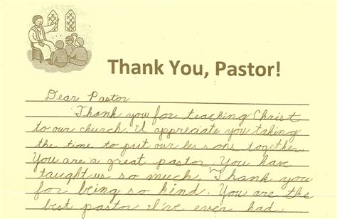 Dear Dr. . A letter to my pastor
